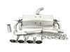 ES#3537743 - SSXVW421 - 3" Cat-Back Exhaust System - Resonated - Get that Exhaust tone you've been looking for! Features 3" construction with quad Polished oval tips. - Milltek Sport - Volkswagen