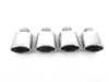 ES#3537743 - SSXVW421 - 3" Cat-Back Exhaust System - Resonated - Get that Exhaust tone you've been looking for! Features 3" construction with quad Polished oval tips. - Milltek Sport - Volkswagen