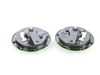 ES#3247893 - BTH-S203GR - 2 Piece Super Loud Horn Kit - Green - Upgraded 118dB horns in the color of your choice - Sickspeed - Audi BMW Volkswagen Mercedes Benz MINI Porsche