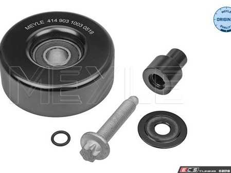 ES#3579248 - 99611501576 - Tensioner Pulley - Deflection/Guide Pulley, v-ribbed belt - Meyle - Porsche