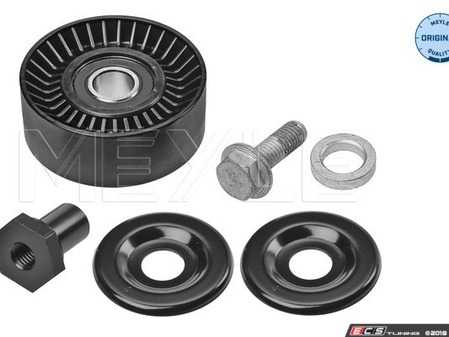 ES#3579250 - 99710211700 - Belt Tensioner Roller With Protection Cap - Priced Each - Located on the front of the engine between the alternator pulley and the upper deflection pulley - Meyle - Porsche