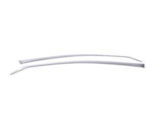 ES#2838336 - 82566 - Front & Rear Side Window Deflectors - Dark Smoke - Optimum protection, while allowing window use in any conditions - WeatherTech - Volkswagen