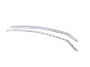 ES#2838323 - 82405 - Front & Rear Side window Deflectors - Dark Smoke - (NO LONGER AVAILABLE) - Optimum protection, while allowing window use in any conditions - WeatherTech - 