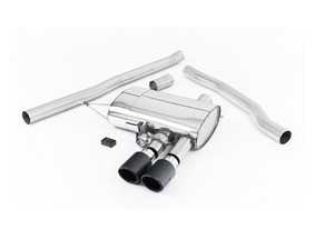 ES#3477810 - SSXM440 - ValveSonic Cat-Back Exhaust System - Non Resonated Dual Jet 90 Carbon Fiber Tips - 2.75" stainless steel with dual Carbon Fiber tips - Milltek Sport - MINI