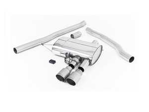 ES#3477813 - SSXM442 - ValveSonic Cat-Back Exhaust System - Non Resonated Dual GT90 Titanium Tips - 2.75" stainless steel with dual stainless polished tips - Milltek Sport - MINI
