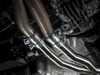 ES#3521607 - 024365ecs01KT - B9 S4 3.0T Center X-Pipe - Sound great and save weight! Eliminate the center resonator on your OE system for a more aggressive exhaust note - ECS - Audi