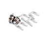 ES#3523471 - 024661ECS01 - Exact-Fit Stainless Steel Brake Lines - Front - Front set of DOT-compliant lines for an improved pedal feel - ECS - Volkswagen