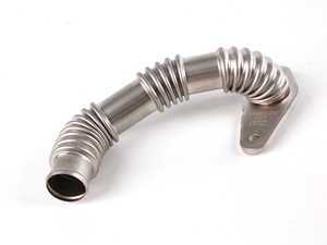 ES#8583 - 06D103213G - Breather Tube - Breather hose on back of valve cover, common boost leak area - Genuine Volkswagen Audi - Audi
