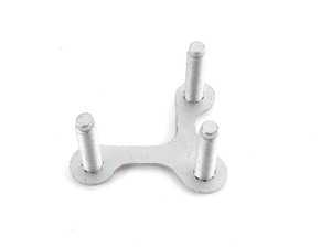 ES#447848 - 8J0407176 - Front Ball Joint Retaining Plate - Right - Recommended to be replaced with the ball joint - Genuine Volkswagen Audi - Audi
