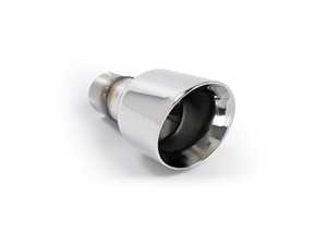 ES#2960897 - MSAU491 - GT100 Exhaust Tip - Polished (Priced Each) - 100mm GT style exhaust tip that fits the left and right side of the vehicle (priced individually) - Milltek Sport - Audi