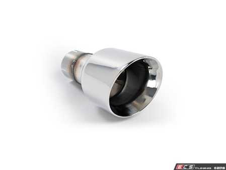 ES#2960897 - MSAU491 - GT100 Exhaust Tip - Polished (Priced Each) - 100mm GT style exhaust tip that fits the left and right side of the vehicle (priced individually) - Milltek Sport - Audi