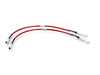 ES#3477521 - 025326ECS01 - Exact-Fit Stainless Steel Brake Lines - Front - Front set of DOT-compliant lines for an improved pedal feel - ECS - Audi Volkswagen