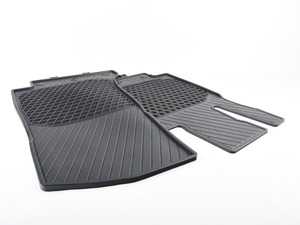 ES#3185647 - 20568075089G33 - Rubber Floor Mat Set - Black - Featuring Genuine Mercedes-Benz Front All-Weather Floor Mats - Genuine Mercedes Benz - Mercedes Benz