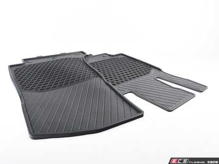ES#3185647 - 20568075089G33 - Rubber Floor Mat Set - Black - Featuring Genuine Mercedes-Benz Front All-Weather Floor Mats - Genuine Mercedes Benz - Mercedes Benz
