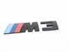 ES#3579198 - e9xm3blkKT1 - Black Out Kit - Carbon Fiber  - Adds carbon fiber front kidney grilles, side vents, and a black M3 badge! - Assembled By ECS - BMW