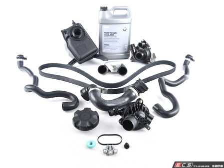 ES#3552917 - 171375429l2ecKT - ECS Cooling System Refresh Kit - Level 2 - A more advanced refresh kit - with primary cooling system hoses and accessory belt. - Assembled By ECS - BMW