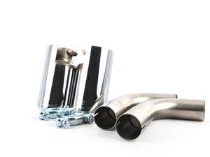 ES#3056871 - 888524 - VW GOLF VI Tail Pipe Kit - T304 Stainless Steel - Supersprint - Volkswagen