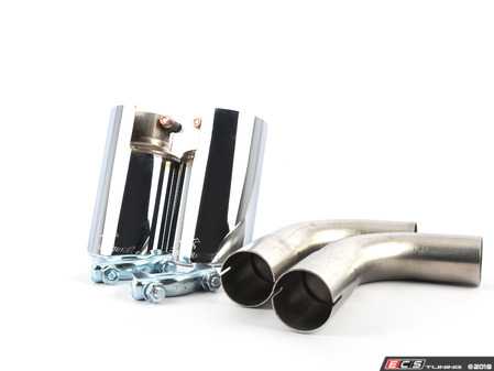 ES#3056871 - 888524 - VW GOLF VI Tail Pipe Kit - T304 Stainless Steel - Supersprint - Volkswagen