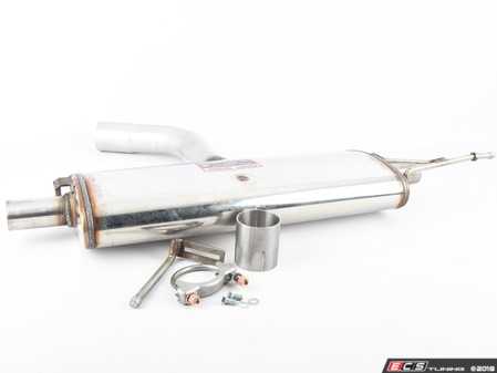 ES#3053930 - 325904 - MK6 GTI 2.0T 2.5" Rear Muffler "Sport" - T304 Stainless Steel, upgrade your system for sound and performance or for the street and track. - Supersprint - Volkswagen
