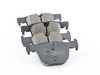 ES#3564134 - HB825B.649 - Rear HPS 5.0 Performance Brake Pad Set - Next generation high performance street brake pad offering greater stopping power and pedal feel, with very low dust and noise - Hawk - BMW