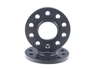 ES#3469470 - 2475726sw - DR Series Wheel Spacers - 12mm (1 Pair) Black - BMW wheel spacers made to work with stock and aftermarket wheels - H&R - BMW MINI