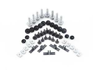 ES#3151570 - 5N0898623 - Front Bumper Mounting Hardware Kit - Set of mounting parts for the front bumper - Genuine Volkswagen Audi - Volkswagen