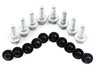 ES#3151570 - 5N0898623 - Front Bumper Mounting Hardware Kit - Set of mounting parts for the front bumper - Genuine Volkswagen Audi - Volkswagen