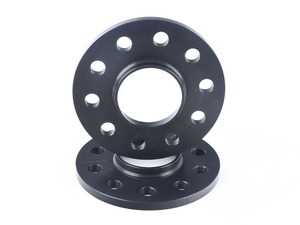 ES#3469472 - 2075726sw - DR Series Wheel Spacers - 10mm (1 Pair) Black - BMW wheel spacers made to work with stock and aftermarket wheels - H&R - BMW MINI