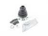 ES#3449467 - 443498201A - Front Inner CV Joint Boot Kit - Complete boot kit, with hardware, and grease - GKN Drivetech - Audi
