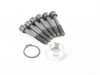 ES#3449467 - 443498201A - Front Inner CV Joint Boot Kit - Complete boot kit, with hardware, and grease - GKN Drivetech - Audi