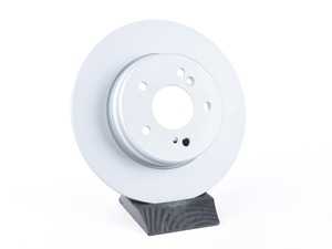 ES#3624003 - 2104231012 - Rear Brake Rotors - Pair - Solid Rotors - 290mm Diameter - Zimmermann - Mercedes Benz