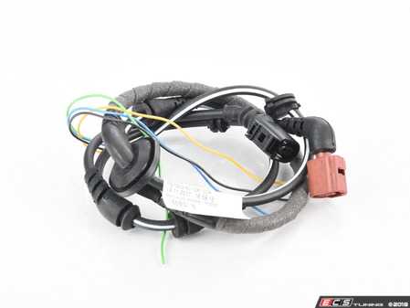 ES#403240 - 5N0927904D - Rear ABS Sensor Harness - Right - Wiring for the passenger's side rear wheel speed sensor - Genuine Volkswagen Audi - Audi