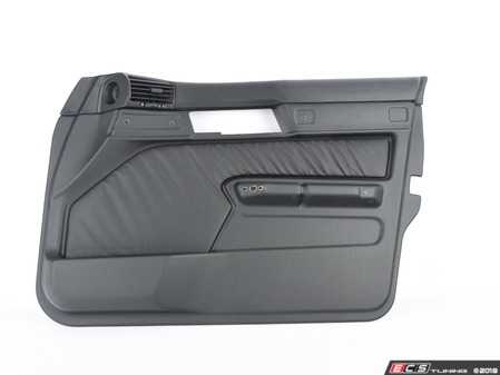 ES#101776 - 51418200148 - Leather Door Lining - Front Right - Black - Genuine BMW - BMW