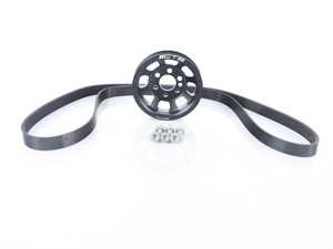 ES#2862936 - CTS-HW-0090-B7 - Lightweight Crank Pulley Kit - Faster revving and more horsepower for your Audi - CTS - Audi