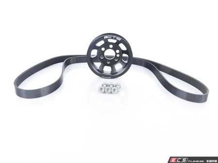 ES#2862936 - CTS-HW-0090-B7 - Lightweight Crank Pulley Kit - Faster revving and more horsepower for your Audi - CTS - Audi