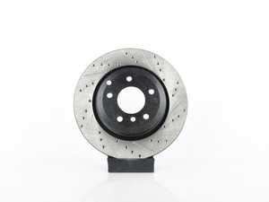 ES#3522697 - 1166073-XS-L - BMW/MINI Cross Drilled/Slotted Rotor - ECS - 
