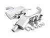 ES#2828231 - SSXVW222 - 3" Cat-Back Exhaust System - Resonated - Get that Exhaust tone you've been looking for! Features 3" construction with 4" Titanium "GT100" style tips. - Milltek Sport - Volkswagen