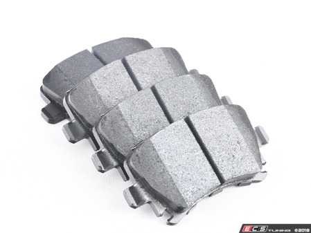 ES#3537630 - 025997ECS0564KT - Performance Rear Brake Service Kit - Featuring ECS V5 Slotted rotors and ECS EP24 Enthusiast Performance pads - Assembled By ECS - Audi