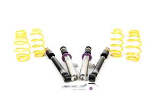 ES#2580707 - 15280068 - KW V2 Series Coilover Kit - Adjustable Dampening - Variant 2 coilovers offer sport handling with adjustable rebound dampening - KW Suspension - Volkswagen