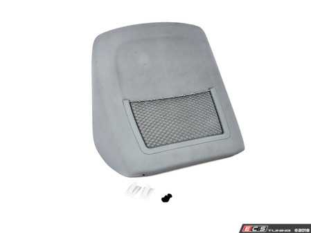 ES#143076 - 52108235908 - Front Seat Panel With Net - Priced Each - Rear panel for front sport seats, gray in color - Genuine BMW - BMW