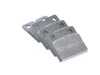 ES#3419487 - 420698451D - Parking Brake Pad Set - Includes the parking brake pads for the left and right rear - Textar - Audi