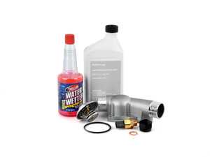 ES#2724965 - E36FNdkt -  Comprehensive Fan Delete Kit  - Free up some extra horsepower by deleting your fan - with upgraded aluminum thermostat housing and fan delete nut - Assembled By ECS - BMW