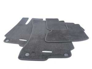 ES#2204081 - 21668006489F87 - Carpeted Floor Mats - Set of Four - Complete set of high quality black floor mats - Genuine Mercedes Benz - Mercedes Benz