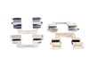 ES#3470629 - 4H0698451K - Brake Pad Set - Rear - Includes brake pad sensor wires - Pagid - Audi