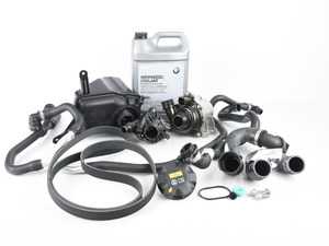 ES#3552895 - 171375429l2KT - ECS Cooling System Refresh Kit - Level 2 - A more advanced OE refresh kit - with with primary cooling system hoses and accessory belt - Genuine BMW - BMW