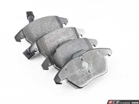 ES#3536709 - 025997ECS0224KT - Performance Front Brake Service Kit (312x25) - Featuring ECS V5 cross drilled and slotted rotors and ECS EP24 Enthusiast Performance pads - Assembled By ECS - Volkswagen