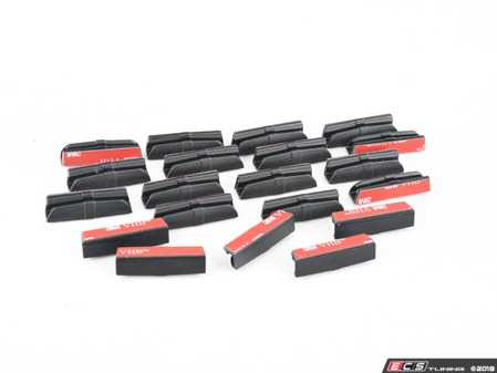 ES#2970929 - 51462288666 - U-Bracket Frame Side Adhesive Label - Genuine BMW - BMW