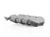 ES#3046107 - 34211158221 - Rear Brake Pad Set - Genuine brake pads direct from BMW - ATE - BMW