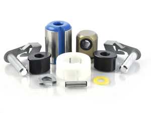 ES#3514175 - 2511122201KT1 - Shifter Rebuild & Upgrade Kit - Overhaul your shifter with this kit, featuring ECS Tuning Delrin shifter bushings & Turner Motorsport poly shift arm bushing - Assembled By ECS - BMW