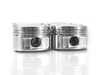 ES#3569778 - 314324 - JE Forged Piston Set - 81.5mm bore (oversized), 9.0:1 compression ratio, 86.4mm stroke- includes rings, wrist-pins, & circlips - JE Piston - Audi